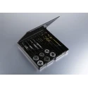 RS PRO 18 Piece HSS Tap, Die & Drill Set, Thread Size M3 to M10, ISO 529 Standard 506-4267