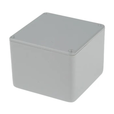 CAMDENBOSS 2000 Series Grey Grey Lid ABS Enclosure IP54, 42 mm x 55 mm x 55 mm BIM2008/18-GY/GY
