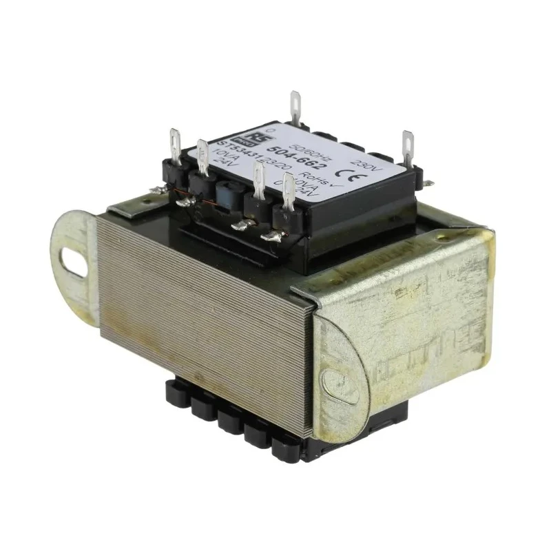 RS PRO 2 Output 20 VA Chassis Mount Transformer 24 V ac IECBSEN 61558-6 IECBSEN 61558-1 CE ASNZS 61558-6 504-662