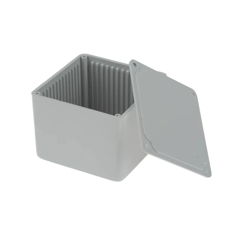 CAMDENBOSS 2000 Series Grey Grey Lid ABS Enclosure IP54, 42 mm x 55 mm x 55 mm BIM2008/18-GY/GY