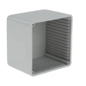 CAMDENBOSS 2000 Series Grey Grey Lid ABS Enclosure IP54, 42 mm x 55 mm x 55 mm BIM2008/18-GY/GY