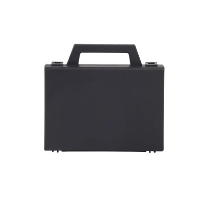 RS PRO Plastic Transit Case 141 mm x 127 mm x 31 mm, Polypropylene, Textured Finish, Black, Model 506-6689