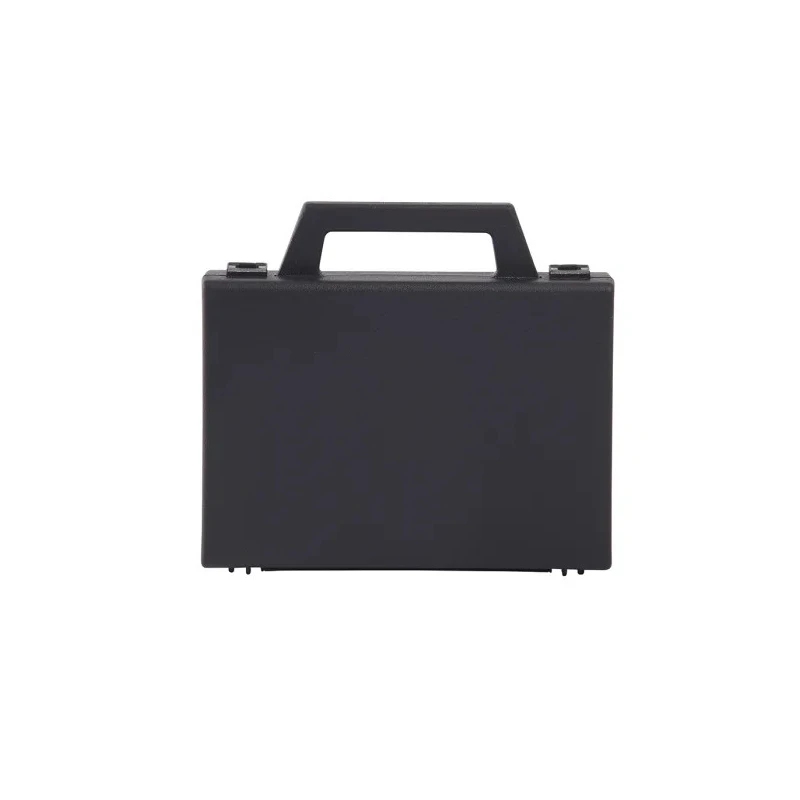 RS PRO Plastic Transit Case 141 mm x 127 mm x 31 mm, Polypropylene, Textured Finish, Black, Model 506-6689