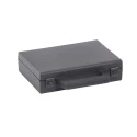 RS PRO Plastic Transit Case 141 mm x 127 mm x 31 mm, Polypropylene, Textured Finish, Black, Model 506-6689