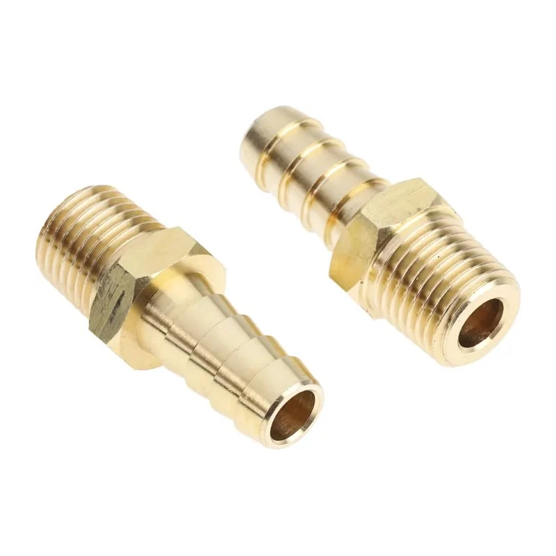 RS PRO Hose Connector 9.53 mm ID Threaded Male Brass 25 bar 506-7200