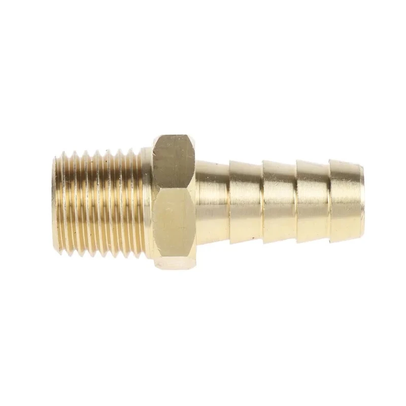 RS PRO Hose Connector 9.53 mm ID Threaded Male Brass 25 bar 506-7200
