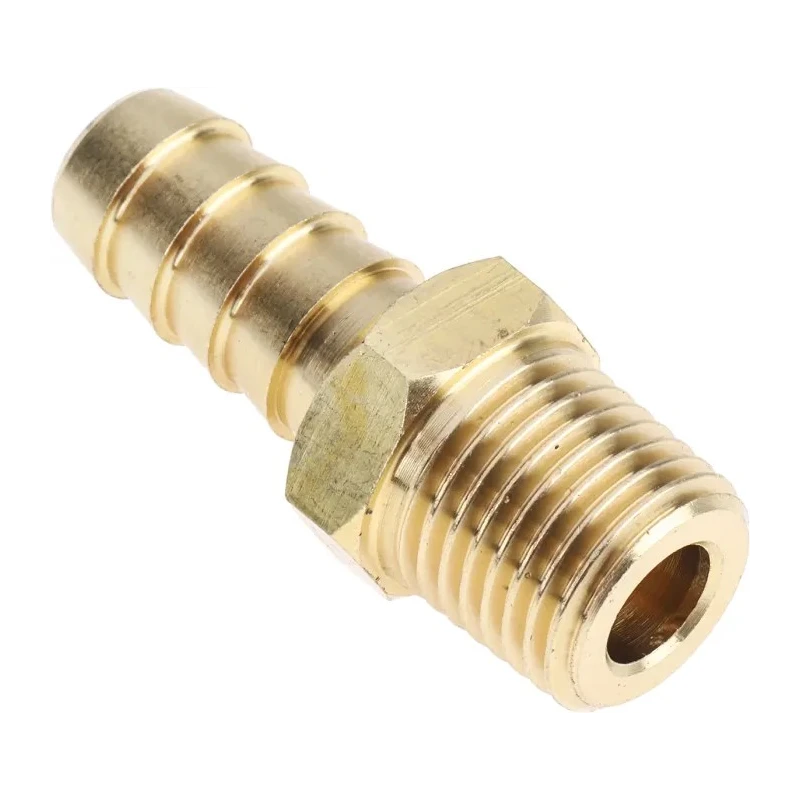 RS PRO Hose Connector 9.53 mm ID Threaded Male Brass 25 bar 506-7200