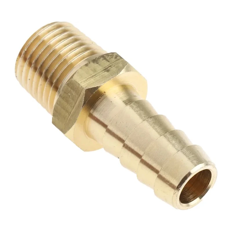 RS PRO Hose Connector 9.53 mm ID Threaded Male Brass 25 bar 506-7200