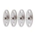 Legrand Polyvinyl Chloride Polypropylene Polycarbonate Metal 304 Stainless Steel Wall Bracket for Plexo Box 0 358 02