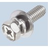 Yahata Neji Plain Stainless Steel Hex Bolt M6 x 20 mm 4979874825841