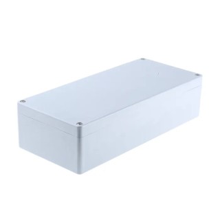 AB Controls & Technology Fibox Euronord II Series Grey Lid Polyester Enclosure IP66 IP54 IK08 90 mm x 360 P 163609 ENCLOSURE