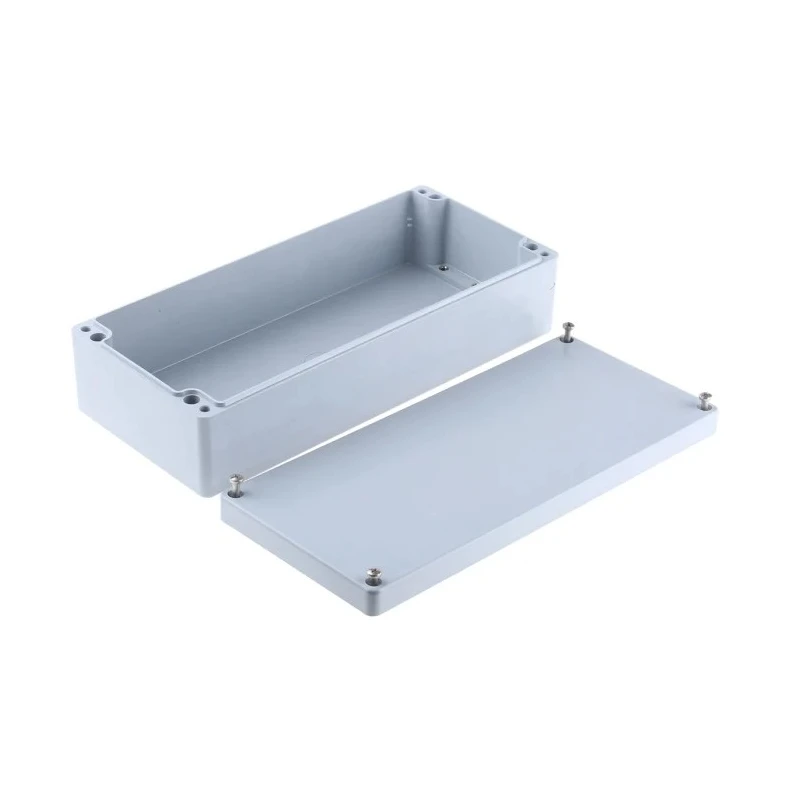 AB Controls & Technology Fibox Euronord II Series Grey Lid Polyester Enclosure IP66 IP54 IK08 90 mm x 360 P 163609 ENCLOSURE