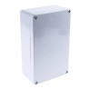 RS PRO Euronord II Polyester Enclosure Grey Lid IP67, IP66, IK08 92mm x 260mm x 160mm P 162609 ENCLOSURE
