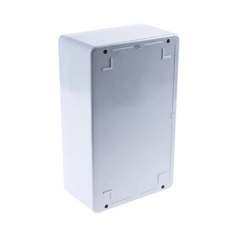 RS PRO Euronord II Polyester Enclosure Grey Lid IP67, IP66, IK08 92mm x 260mm x 160mm P 162609 ENCLOSURE