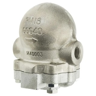 Spirax Sarco Stainless Steel Ball Float Steam Trap 14.6 bar Maximum Operating Pressure Model 1458500