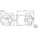 Spirax Sarco Stainless Steel Ball Float Steam Trap 14.6 bar Maximum Operating Pressure Model 1458500