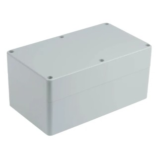 CAMDENBOSS 2000 Series Grey Grey Lid ABS Enclosure IP54 90mm x 190mm x 110mm BIM2006/26-GY/GY