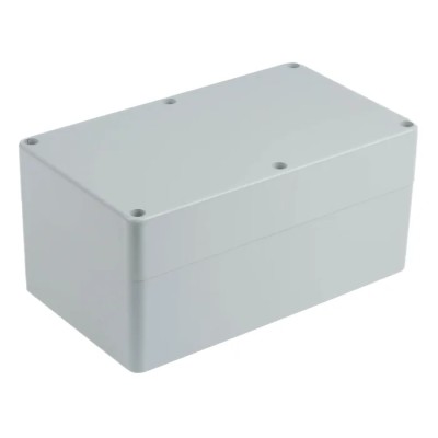 CAMDENBOSS 2000 Series Grey Grey Lid ABS Enclosure IP54 90mm x 190mm x 110mm BIM2006/26-GY/GY