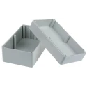 CAMDENBOSS 2000 Series Grey Grey Lid ABS Enclosure IP54 90mm x 190mm x 110mm BIM2006/26-GY/GY