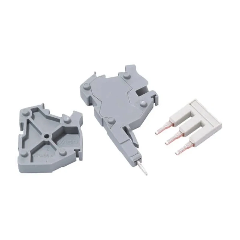 WAGO TOPJOB S 2002 Series Modular Test Connector for Use with Jumper Contact Slot 1-Pole 2002-501