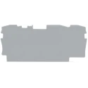WAGO TOPJOB S 2004 Series End & Intermediate Plate for Use with 2004 Series Terminal Blocks 2004-1391