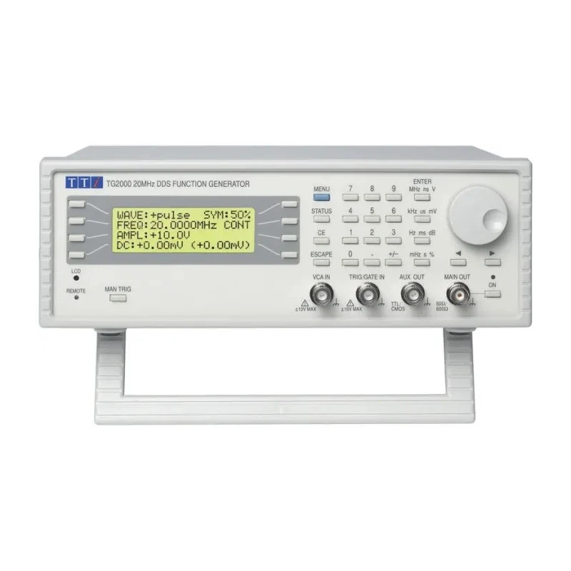 Aim-TTi High-Precision Function Generator 1 MHz to 20 MHz Frequency Range, FM Modulation, Variable Sweep TG2000