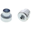Hank Passivated Zinc Plated Metric Steel Rivet Bush 5 mm Diameter 3.5 mm x 2.2 mm 505-218