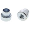 Hank Passivated Zinc Plated Metric Steel Rivet Bush 5 mm Diameter 3.5 mm x 2.2 mm 505-218