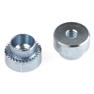 Hank Passivated Zinc Plated Metric Steel Rivet Bush 7.9 mm Diameter 5.5 mm x 3.2 mm 505-274