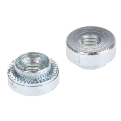 Hank Passivated Zinc Plated M5 Steel Rivet Bush 11.1 mm Diameter 7.95 mm x 3.8 mm 505-347