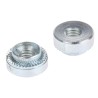 Hank Passivated Zinc Plated M5 Steel Rivet Bush 11.1 mm Diameter 7.95 mm x 3.8 mm 505-347