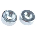 Hank Passivated Zinc Plated M6 Steel Rivet Bush 9.5 mm Fixing Hole Diameter 12.7 mm Outside Diameter 5.1 mm Depth 505-353