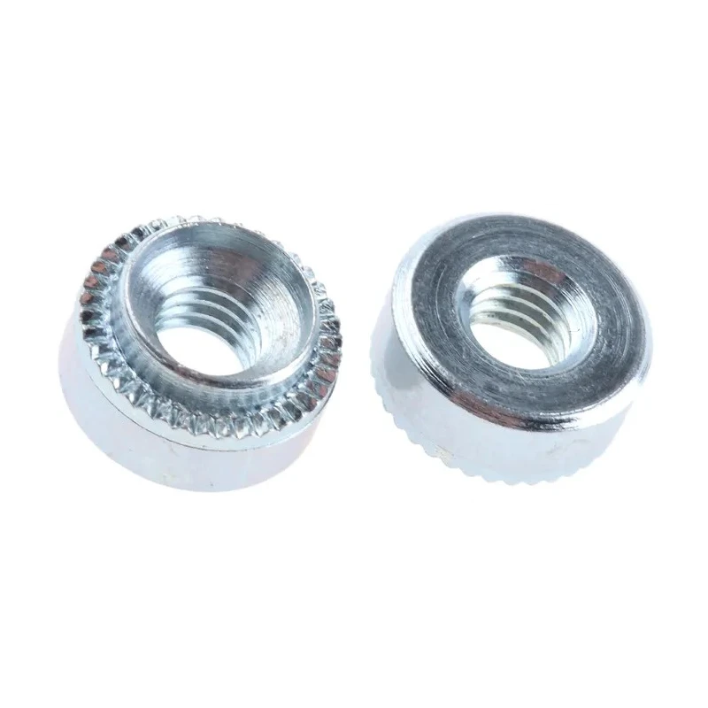 Hank Passivated Zinc Plated M6 Steel Rivet Bush 9.5 mm Fixing Hole Diameter 12.7 mm Outside Diameter 5.1 mm Depth 505-353