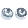 Hank Passivated Zinc Plated M6 Steel Rivet Bush 9.5 mm Fixing Hole Diameter 12.7 mm Outside Diameter 5.1 mm Depth 505-353