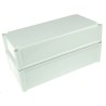 Fibox SOLID PC Series Polycarbonate Enclosure Grey Lid, IP66 IP67 IK08 IK09 180 mm x 378 mm x 188 mm PC 3819 18 G ENCLOSURE