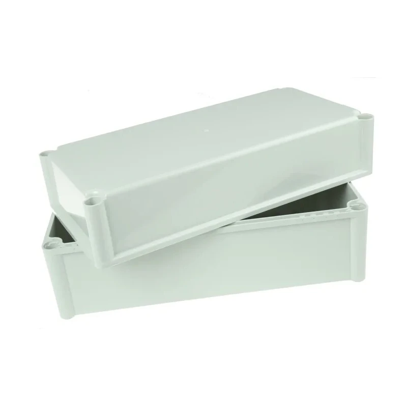 Fibox SOLID PC Series Polycarbonate Enclosure Grey Lid, IP66 IP67 IK08 IK09 180 mm x 378 mm x 188 mm PC 3819 18 G ENCLOSURE