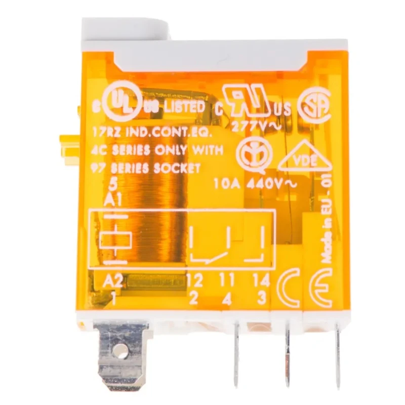 Finder Power Relay 24V AC Coil Voltage 16A Switching Current SPDT Contact Configuration 46.61.8.024.0040