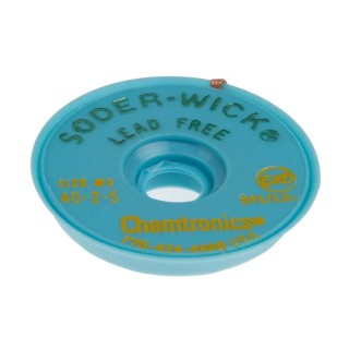 Chemtronics 1.5 m Lead Free De-Soldering Braid, Width 1.5mm 40-2-5