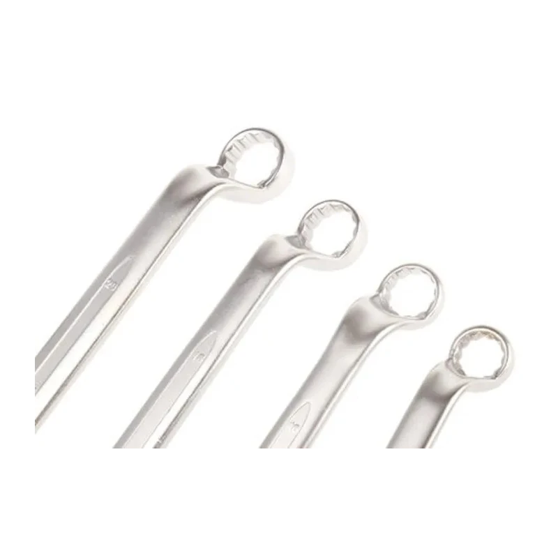 Bahco 8-Piece Ring Spanner Set 6 x 7 To 20 x 22 mm Alloy Steel Nickel Chrome Plated 2M/8T