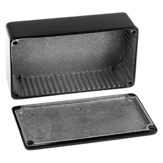 CAMDENBOSS 5000 Series Black Black Lid Die Cast Aluminium Enclosure IP54, 40 mm x 120 mm x 66 mm RTM5004/14-BLK