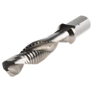 EXACT Threading Tap M8 Thread Metric Standard Right Hand, HSS Material, 50mm Overall Length 05905