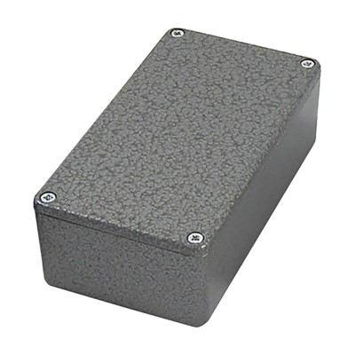 CAMDENBOSS 5000 Series Black Lid Die Cast Aluminium Enclosure IP54 25 mm x 101 mm x 50 mm RTM5002/12-PAT