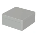 Bopla Flanged Euromas Series ABS General Purpose Enclosure Grey Lid IP65 55mm x 122mm x 120mm 03217000