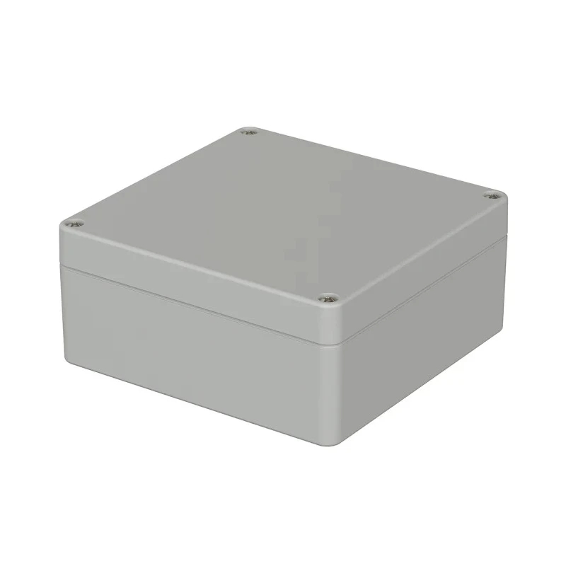 Bopla Flanged Euromas Series ABS General Purpose Enclosure Grey Lid IP65 55mm x 122mm x 120mm 03217000