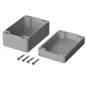 Bopla Flanged Euromas Series ABS General Purpose Enclosure Grey Lid IP65 55mm x 122mm x 120mm 03217000