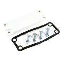 Fibox Polycarbonate Gland Plate for Use with EK Enclosure 49 mm x 141 mm x 49 mm MB 10215 GB SET
