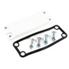 Fibox Polycarbonate Gland Plate for Use with EK Enclosure 49 mm x 141 mm x 49 mm MB 10215 GB SET