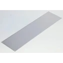 RS PRO Grey Aluminium Front Panel 6U 520 mm x 272 mm 506-126