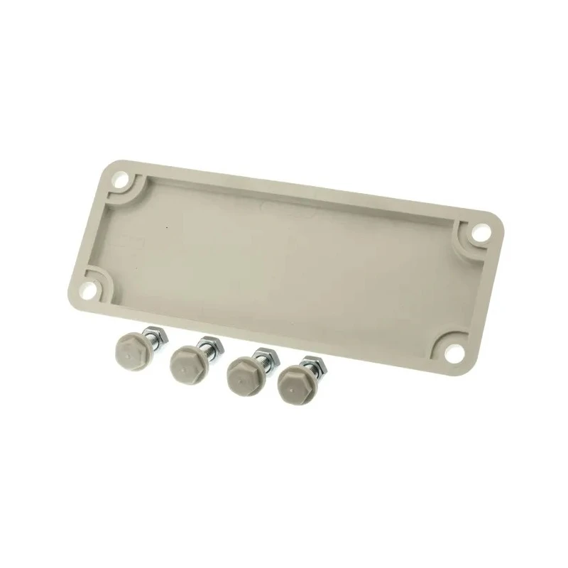 Fibox Polycarbonate Gland Plate for Use with EK Enclosure 217 mm x 85 mm MB 10546 GB SET