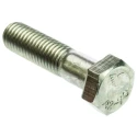 RS PRO Plain Stainless Steel Hex Bolt M8 x 90 mm 304 Grade DIN 931 508-0972